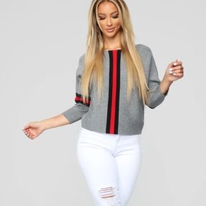 sweater shirt 3/4 sleeve